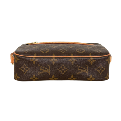 Louis Vuitton Pochette Cité Monogram Canvas Braun / sehr gut Louis Vuitton