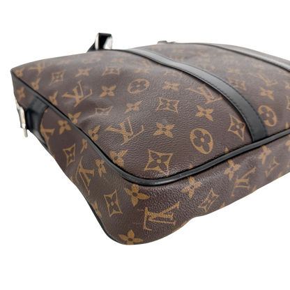 Louis Vuitton Porte Documents Voyage PM M52005 Braun / gut Louis Vuitton