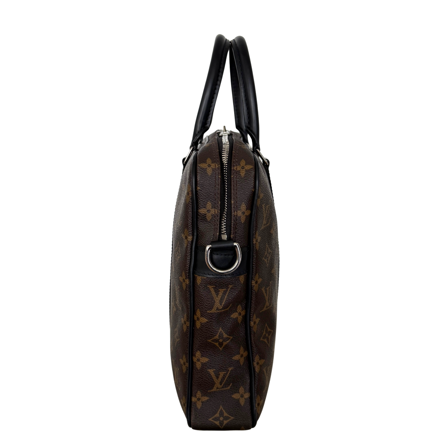 Louis Vuitton Porte Documents Voyage PM M52005 Braun / gut Louis Vuitton