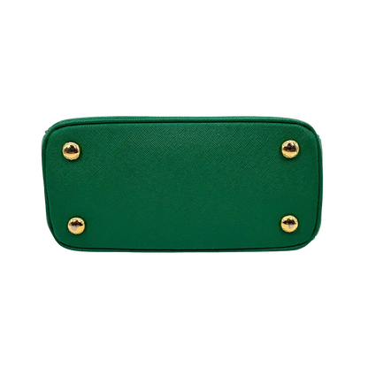 Prada Galleria Mini Bag aus Saffiano-Leder Mango Fullset / gut Prada