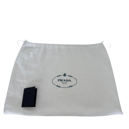 Prada Hobo Schultertasche 1BC051 Leder Braun/ neuwertig Prada