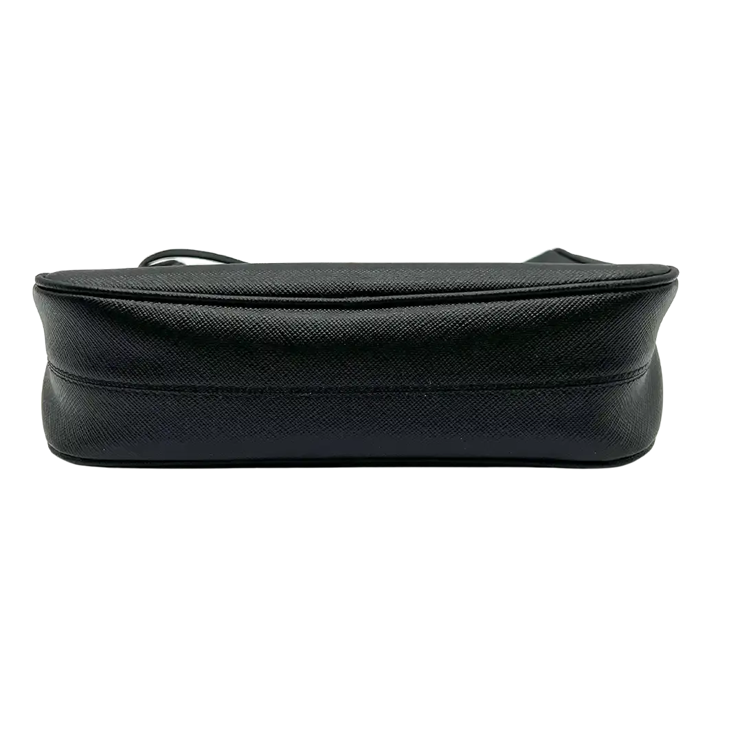 Prada Re-Edition 2005 Handtasche Saffiano Leder / schwarz Echtheitscheck