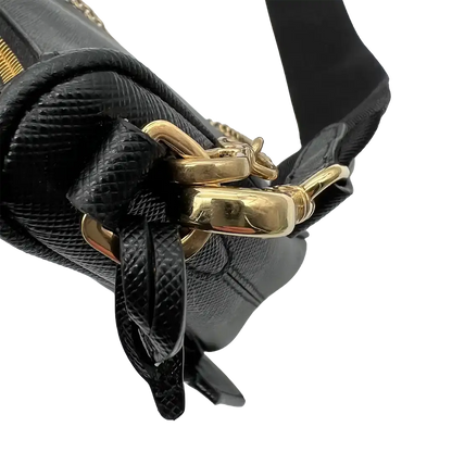 Prada Re-Edition 2005 Handtasche Saffiano Leder / schwarz Echtheitscheck