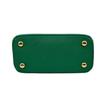 Prada Galleria Mini Bag aus Saffiano-Leder Mango Fullset / gut Prada