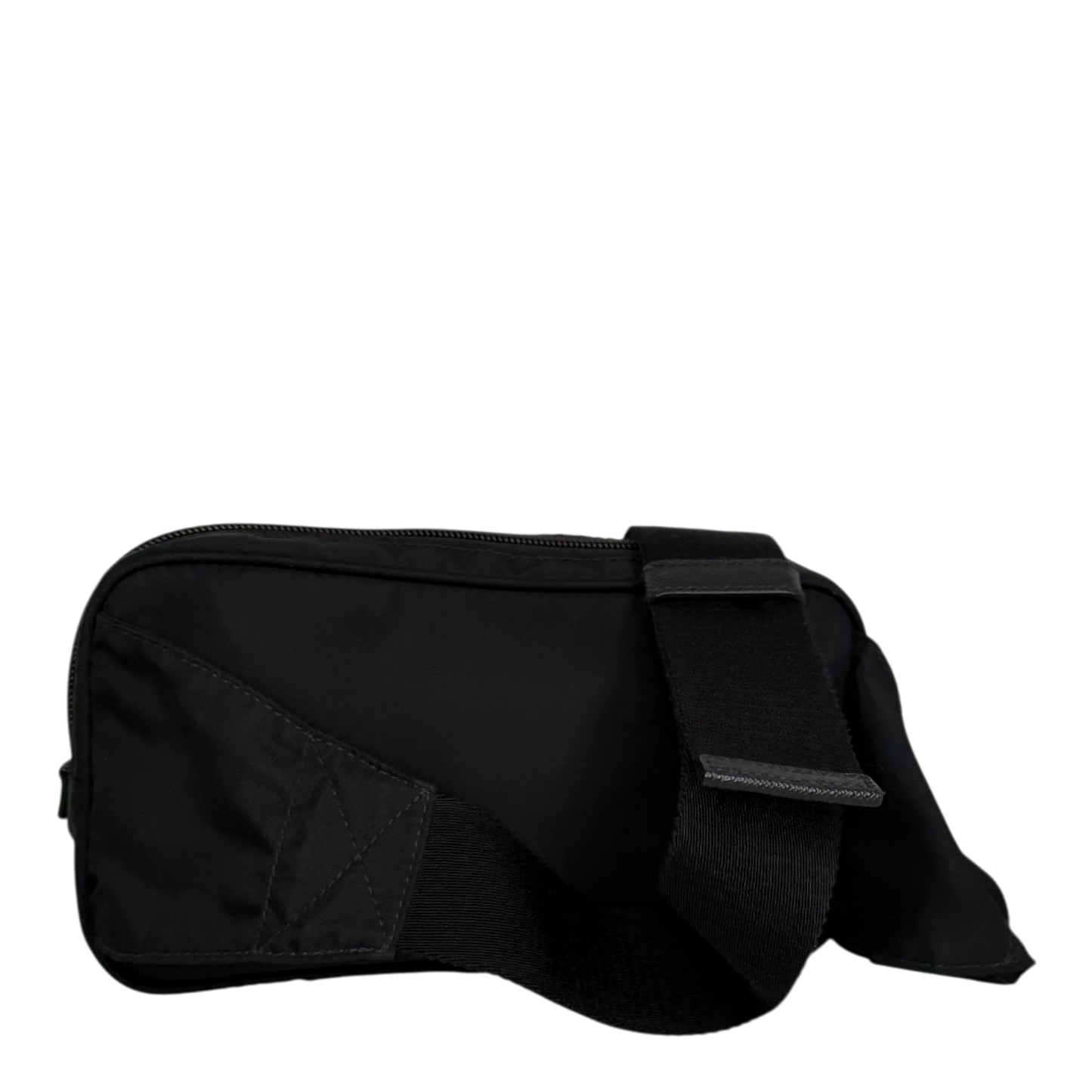 Prada Pre-Owned Kleine Tessuto Gürteltasche schwarz / sehr gut Prada