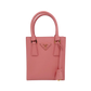 Prada kleine Handtasche mit Logo Saffiano Leder pink Fullset / ungetragen Prada