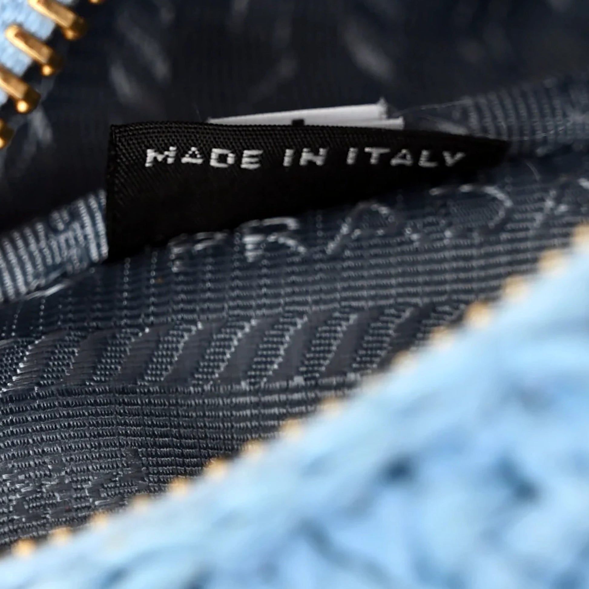 Prada Re-Edition 2005 Raffia hellblau /neuwertig Prada