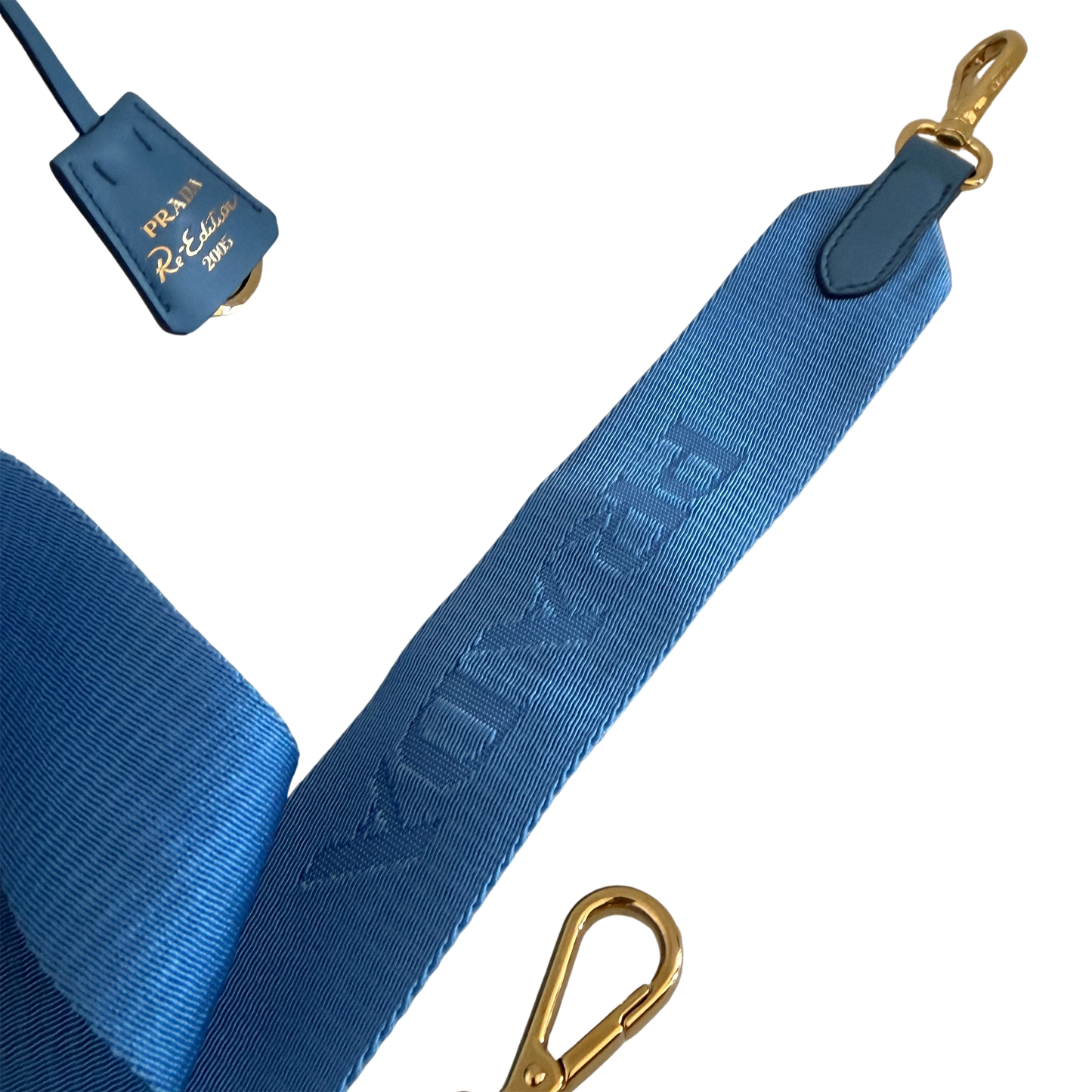 Prada Re-Edition 2005 Raffia hellblau /neuwertig Prada