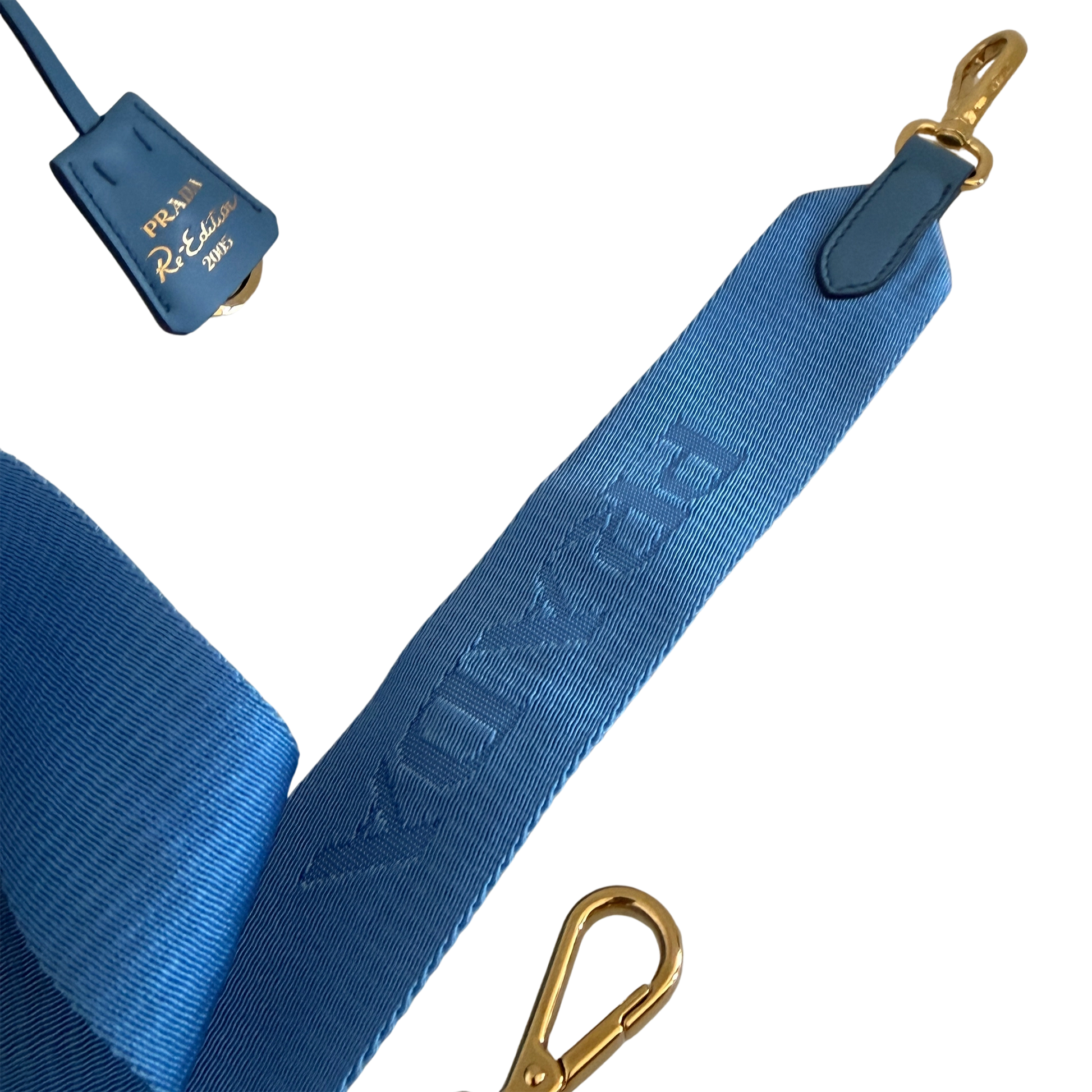 Prada Re-Edition 2005 Raffia hellblau /neuwertig Prada