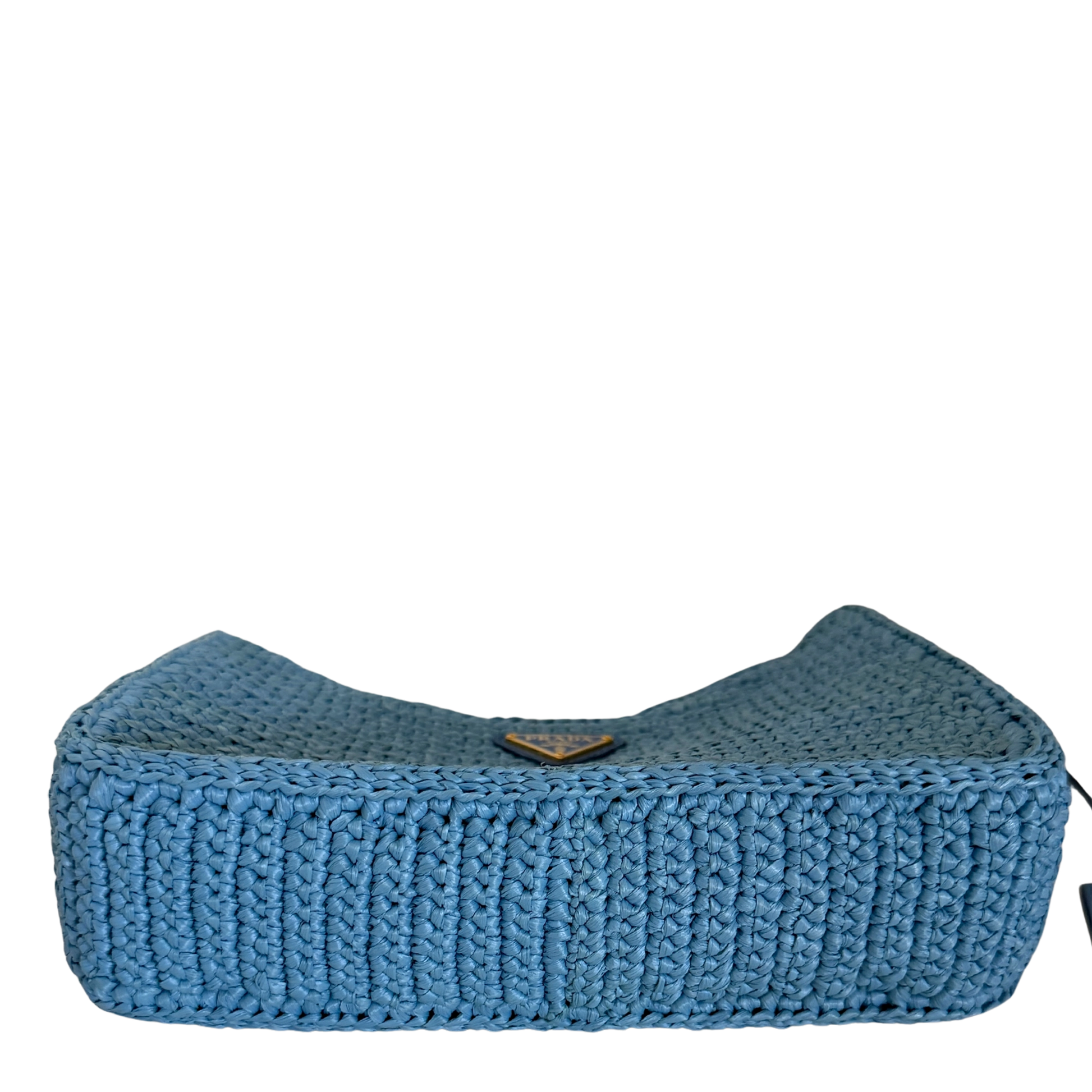 Prada Re-Edition 2005 Raffia hellblau /neuwertig Prada