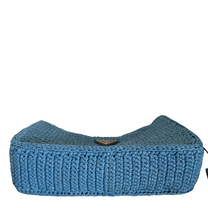 Prada Re-Edition 2005 Raffia hellblau /neuwertig Prada