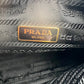 Prada Re-Edition 2005 Handtasche Saffiano Leder weiß Fullset / sehr gut Prada