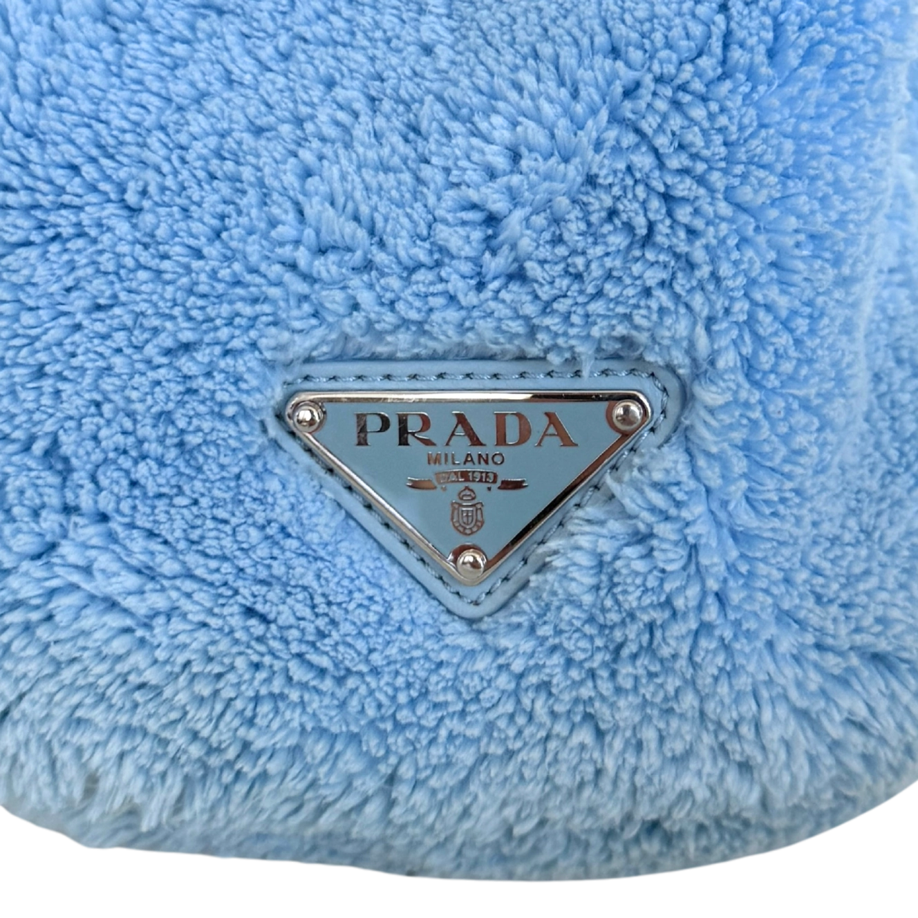 Prada Terry Tote Bag Celeste / neuwertig Prada