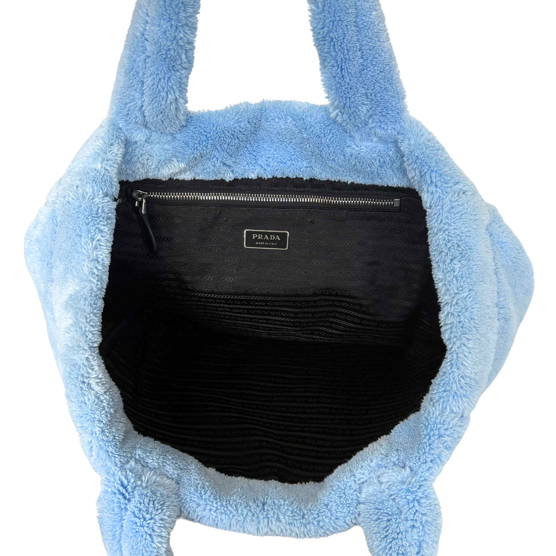 Prada Terry Tote Bag Celeste / neuwertig Prada