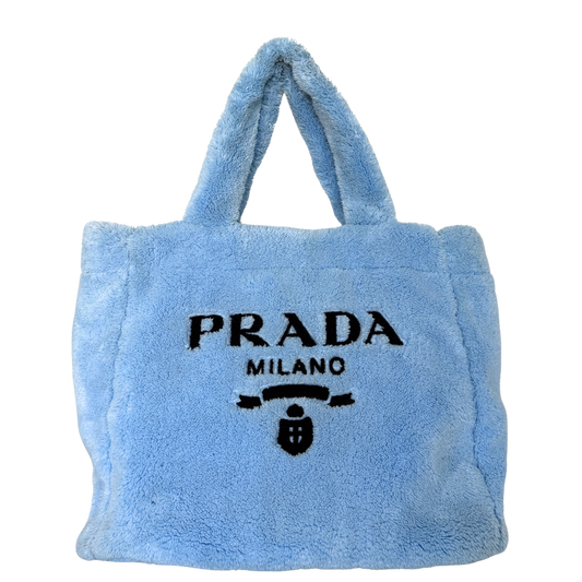 Prada Terry Tote Bag Celeste / neuwertig Prada