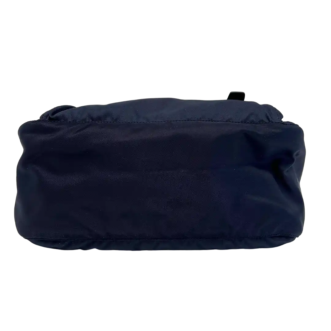 Prada Nylon Messenger Bag Schultertasche navy / neuwertig Prada