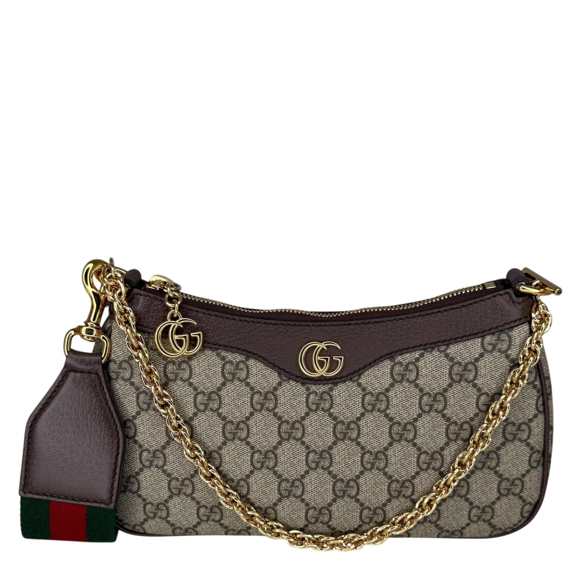 Gucci kleine Ophidia Schultertasche aktuelle Kollektion / neuwertig Gucci