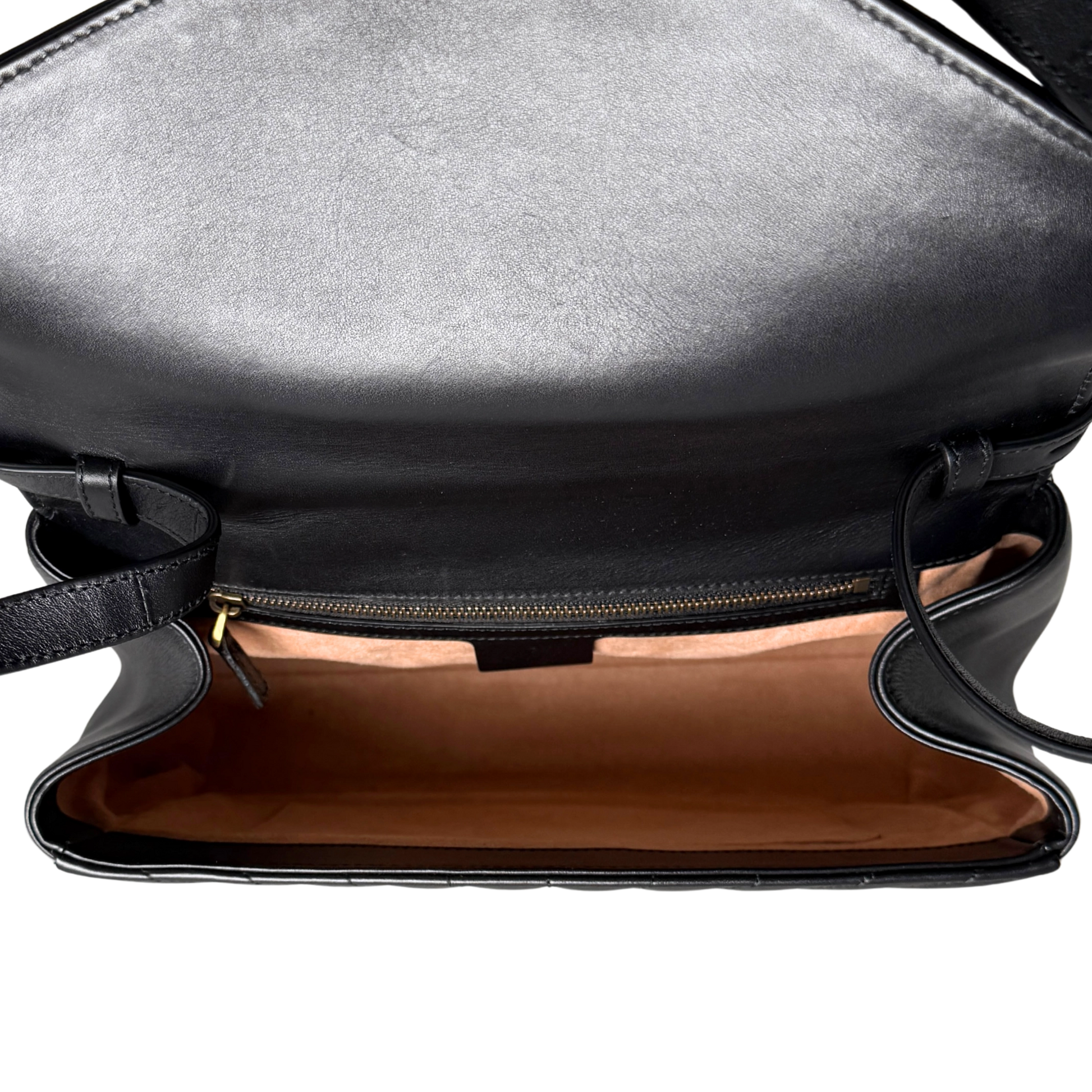 Gucci Queen Margaret Top Handle Tasche Schwarz / sehr gut Gucci