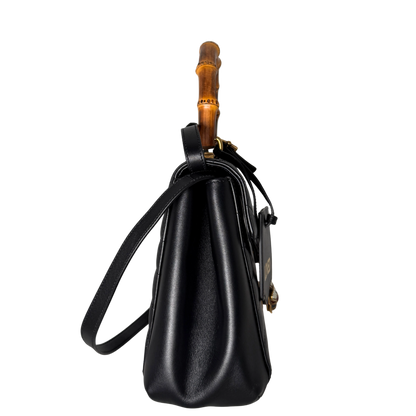 Gucci Queen Margaret Top Handle Tasche Schwarz / sehr gut Gucci