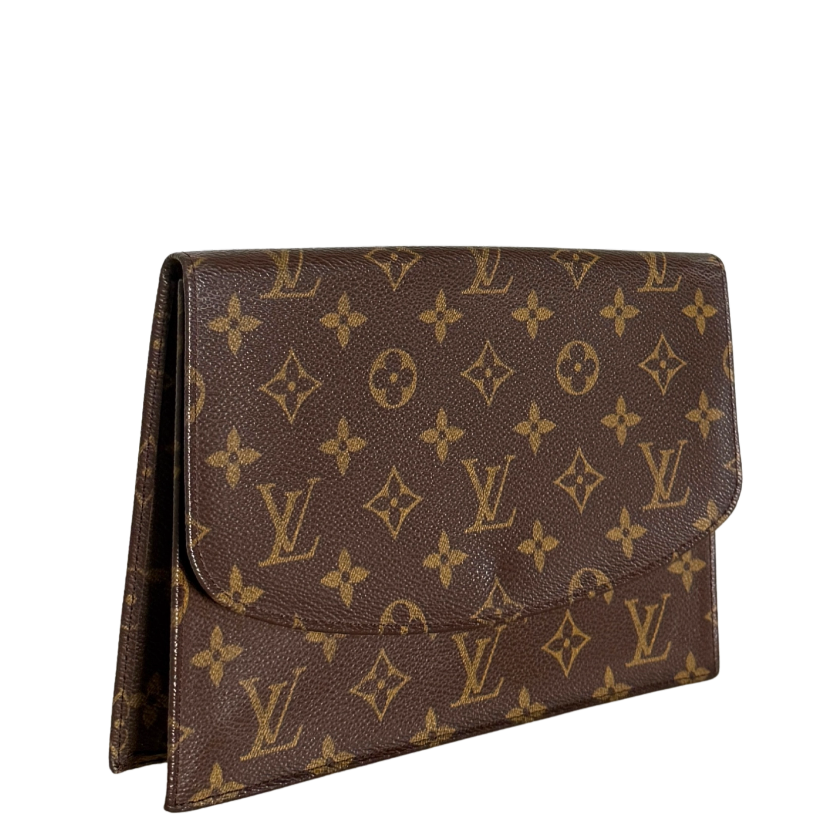Louis Vuitton Pochette Rabat 23 Monogram Canvas Braun / sehr gut Louis Vuitton