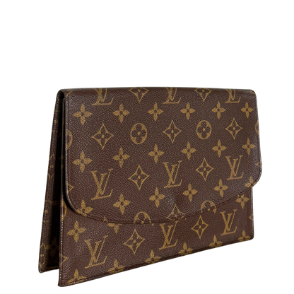 Louis Vuitton Pochette Rabat 23 Monogram Canvas Braun / sehr gut Louis Vuitton