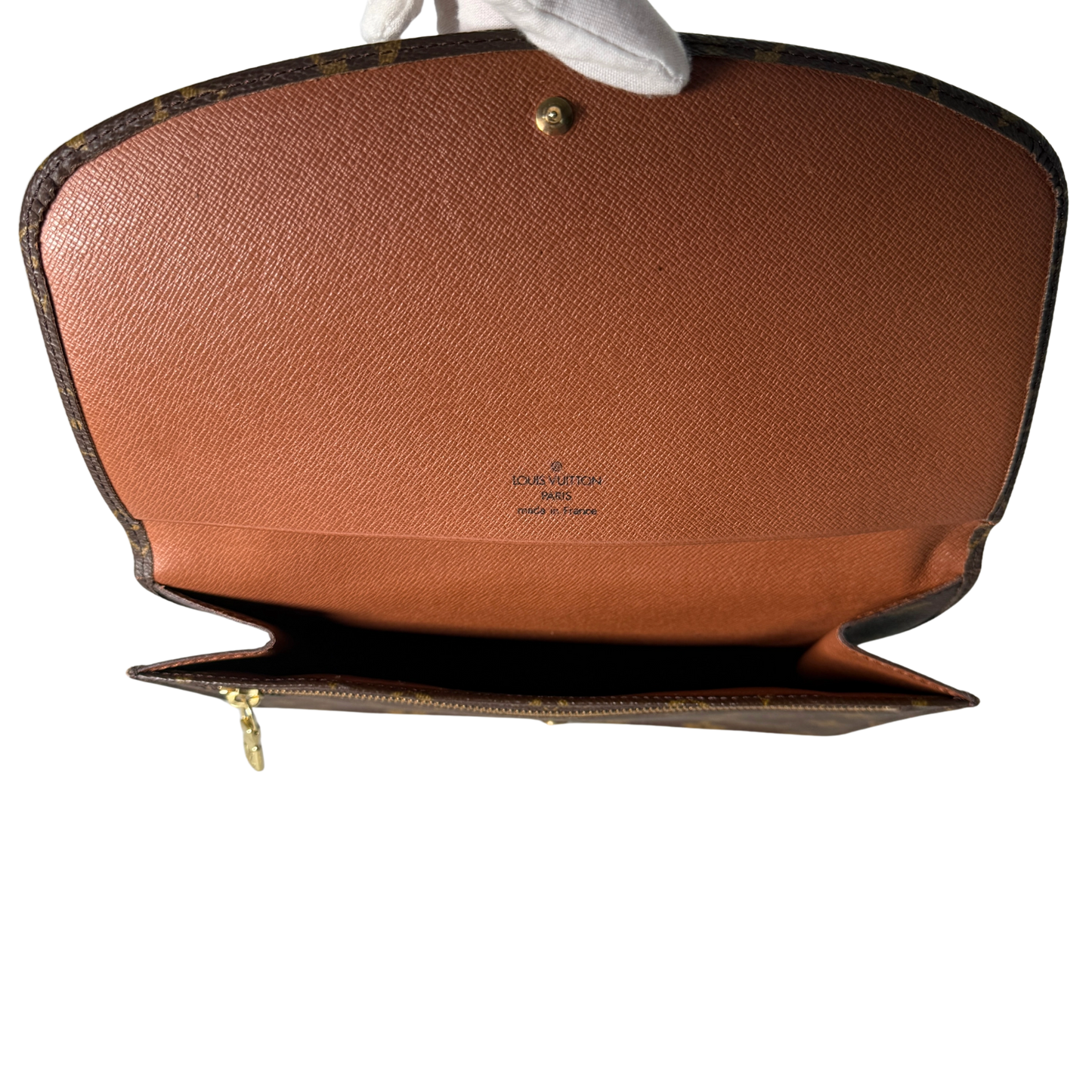 Louis Vuitton Pochette Rabat 23 Monogram Canvas Braun / sehr gut Louis Vuitton