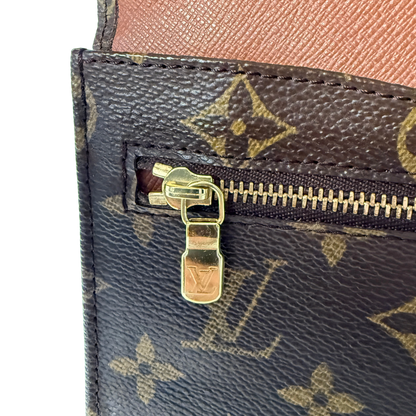 Louis Vuitton Pochette Rabat 23 Monogram Canvas Braun / sehr gut Louis Vuitton