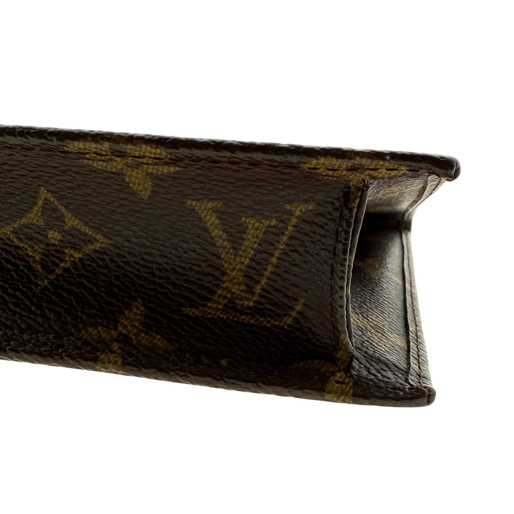 Louis Vuitton Pochette Rabat 23 Monogram Canvas Braun / sehr gut Louis Vuitton