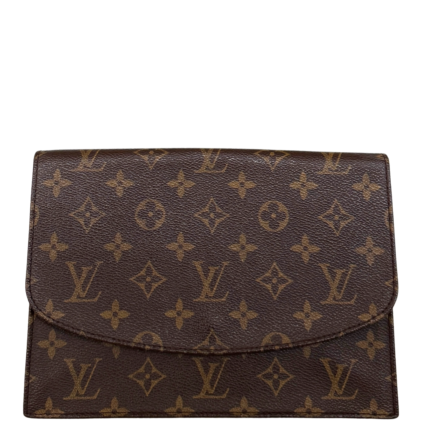 Louis Vuitton Pochette Rabat 23 Monogram Canvas Braun / sehr gut Louis Vuitton