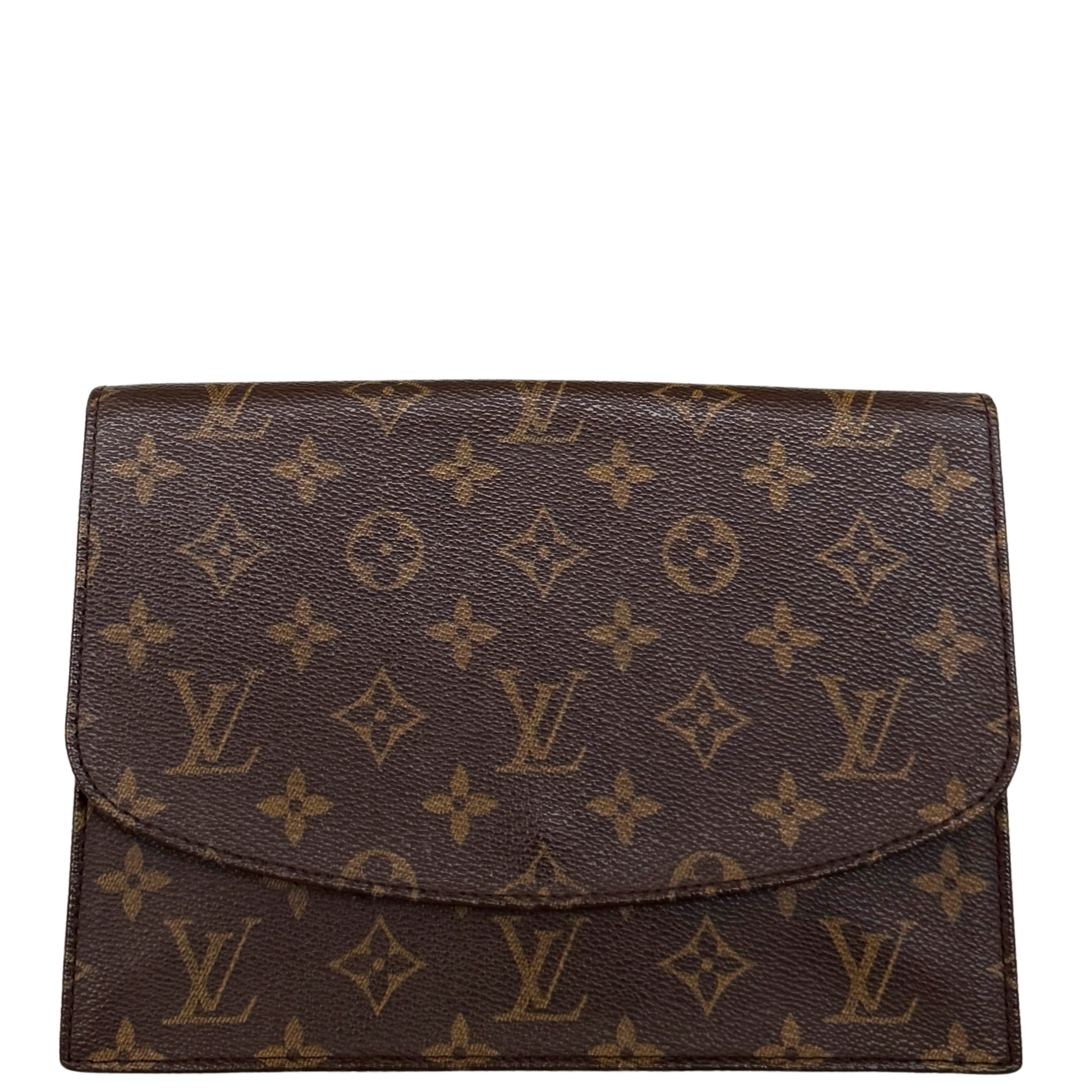 Louis Vuitton Pochette Rabat 23 Monogram Canvas Braun / sehr gut Louis Vuitton