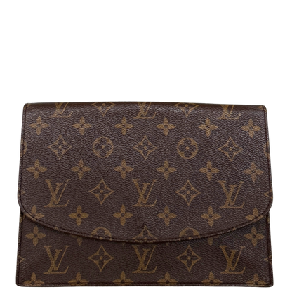 Louis Vuitton Pochette Rabat 23 Monogram Canvas Braun / sehr gut Louis Vuitton