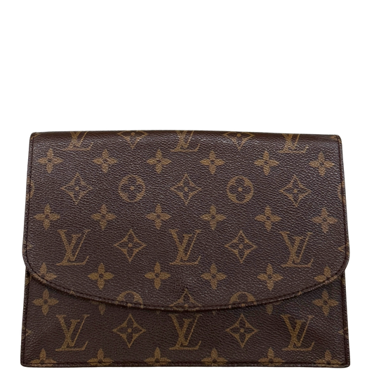Louis Vuitton Pochette Rabat 23 Monogram Canvas Braun / sehr gut Louis Vuitton