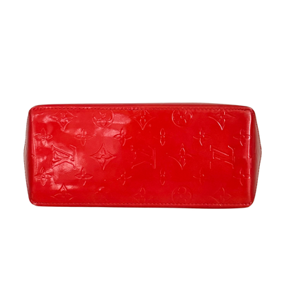 Louis Vuitton Reade PM Handtasche Monogram Vernis Rot / sehr gut Louis Vuitton