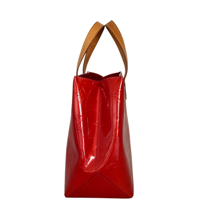 Louis Vuitton Reade PM Handtasche Monogram Vernis Rot / sehr gut Louis Vuitton
