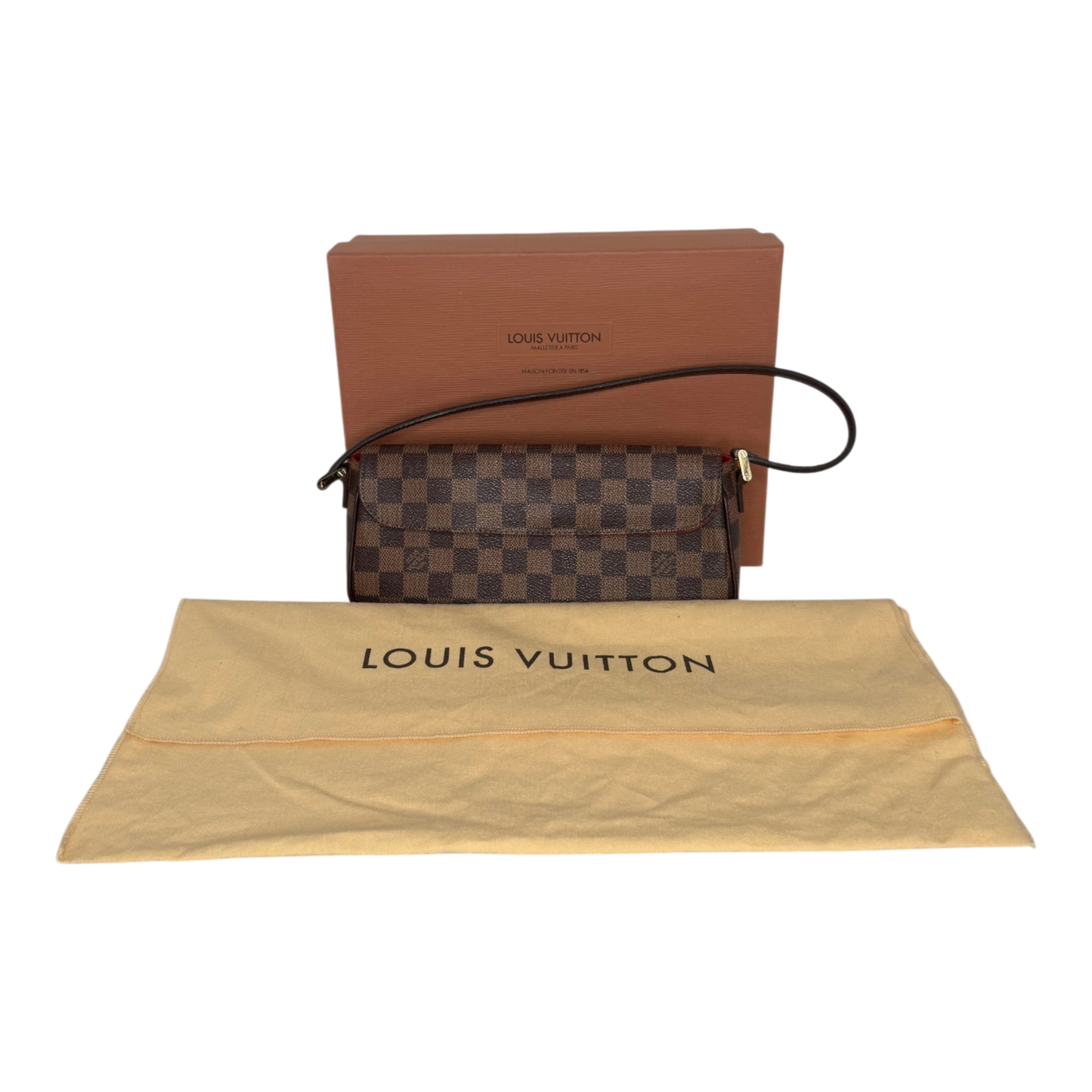 Louis Vuitton Recoleta Schultertasche Damier Ebene Louis Vuitton