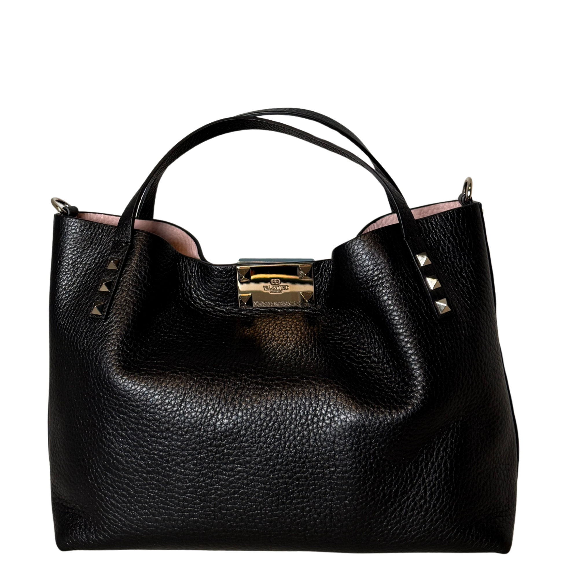 Valentino Garavani Rockstud Handtasche Schwarz / neuwertig Valentino