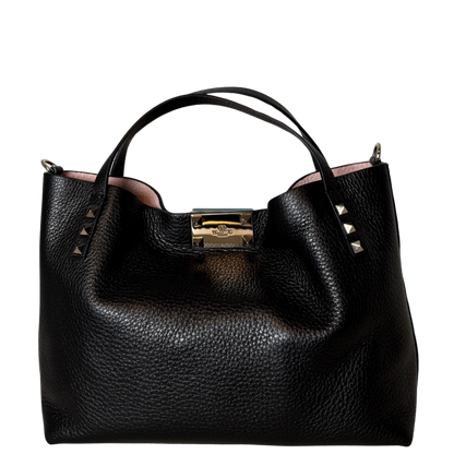 Valentino Garavani Rockstud Handtasche Schwarz / neuwertig Valentino