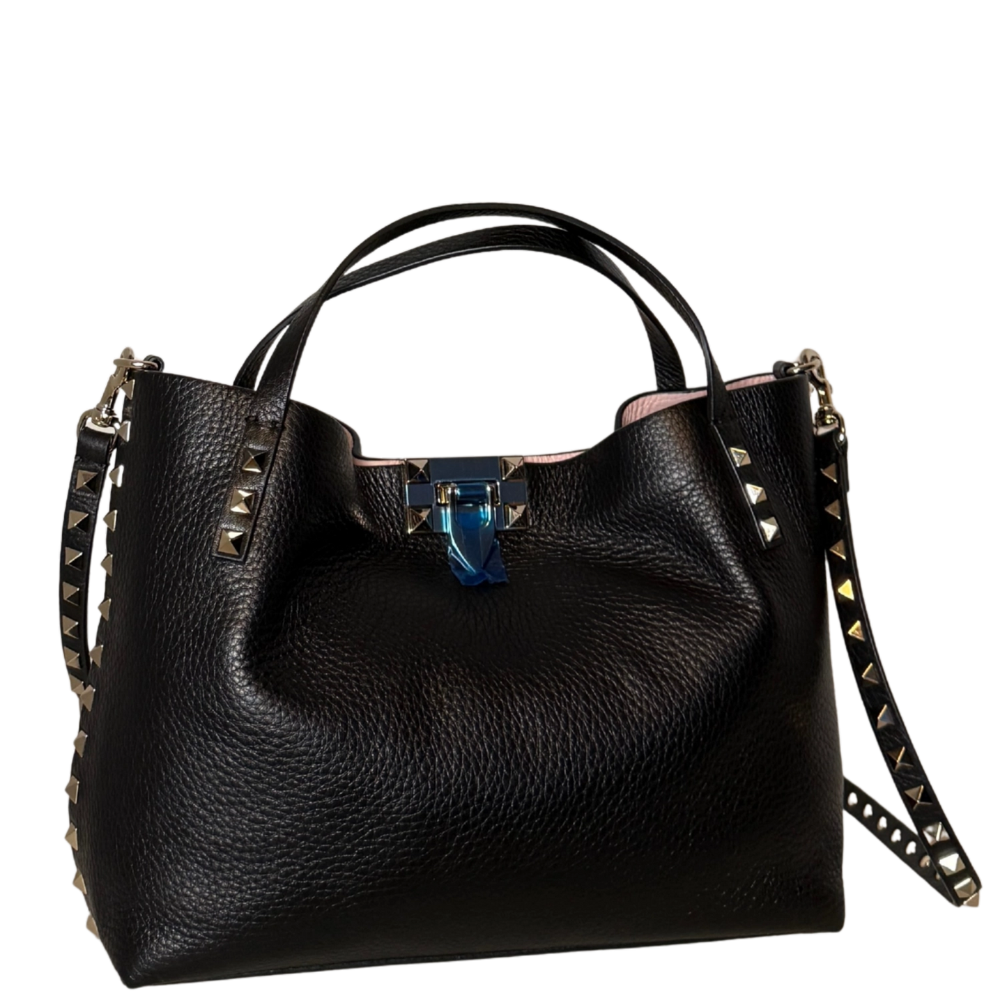 Valentino Garavani Rockstud Handtasche Schwarz / neuwertig Valentino