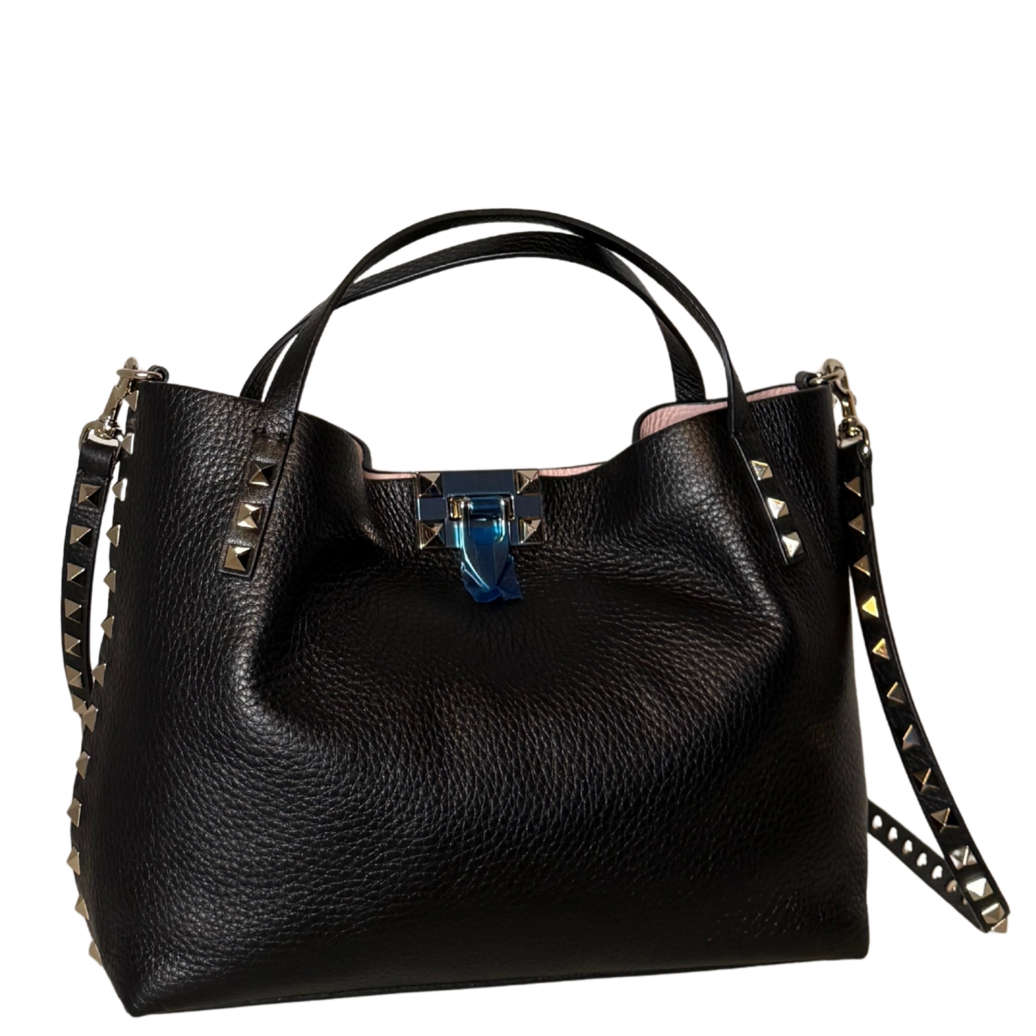 Valentino Garavani Rockstud Handtasche Schwarz / neuwertig Valentino
