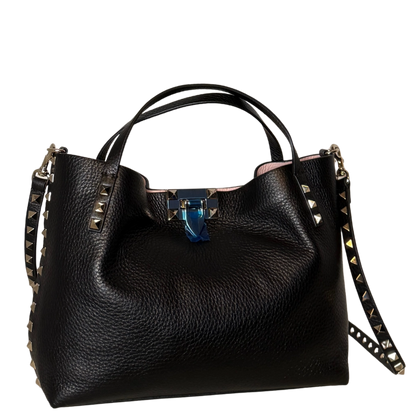 Valentino Garavani Rockstud Handtasche Schwarz / neuwertig Valentino