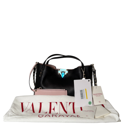 Valentino Garavani Rockstud Handtasche Schwarz / neuwertig Valentino