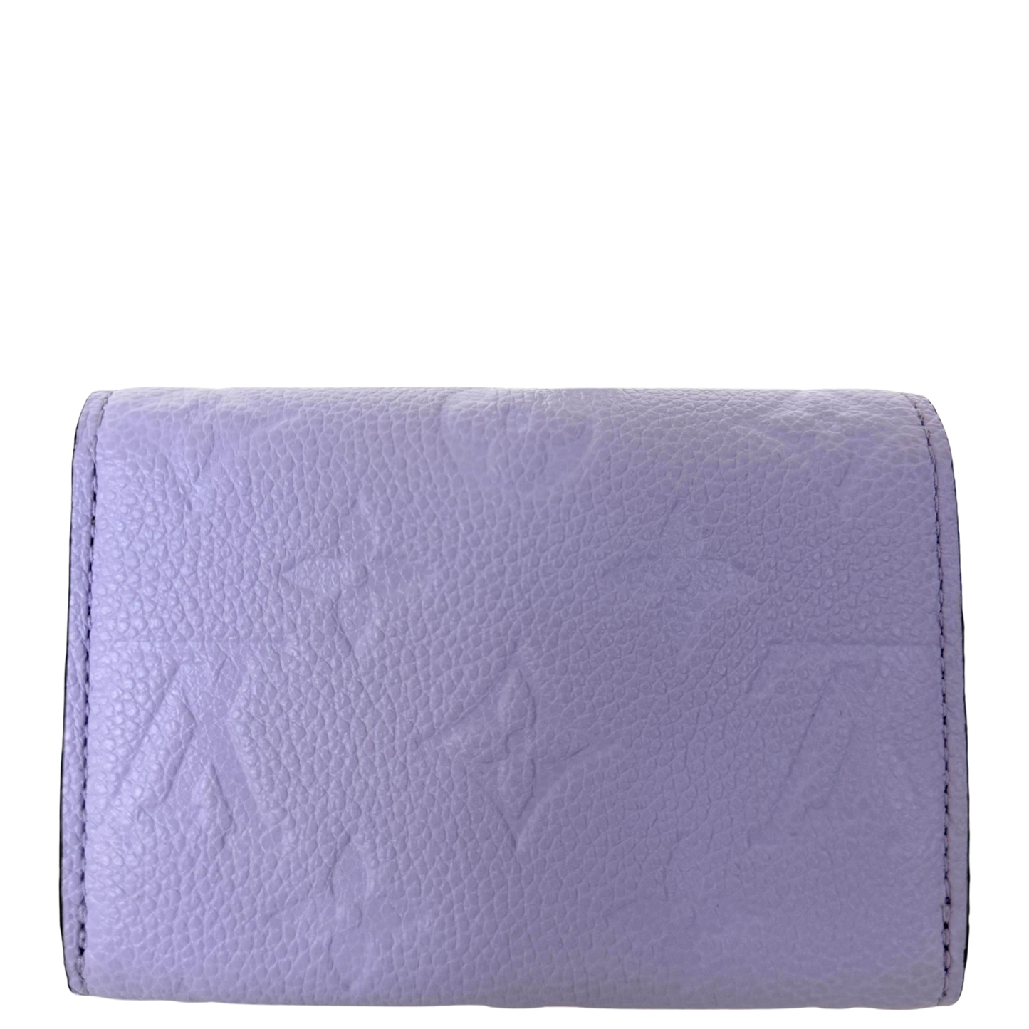 Louis Vuitton Rosalie Coin Geldbörse Monogram Empreinte M82394 Flieder / sehr gut Louis Vuitton