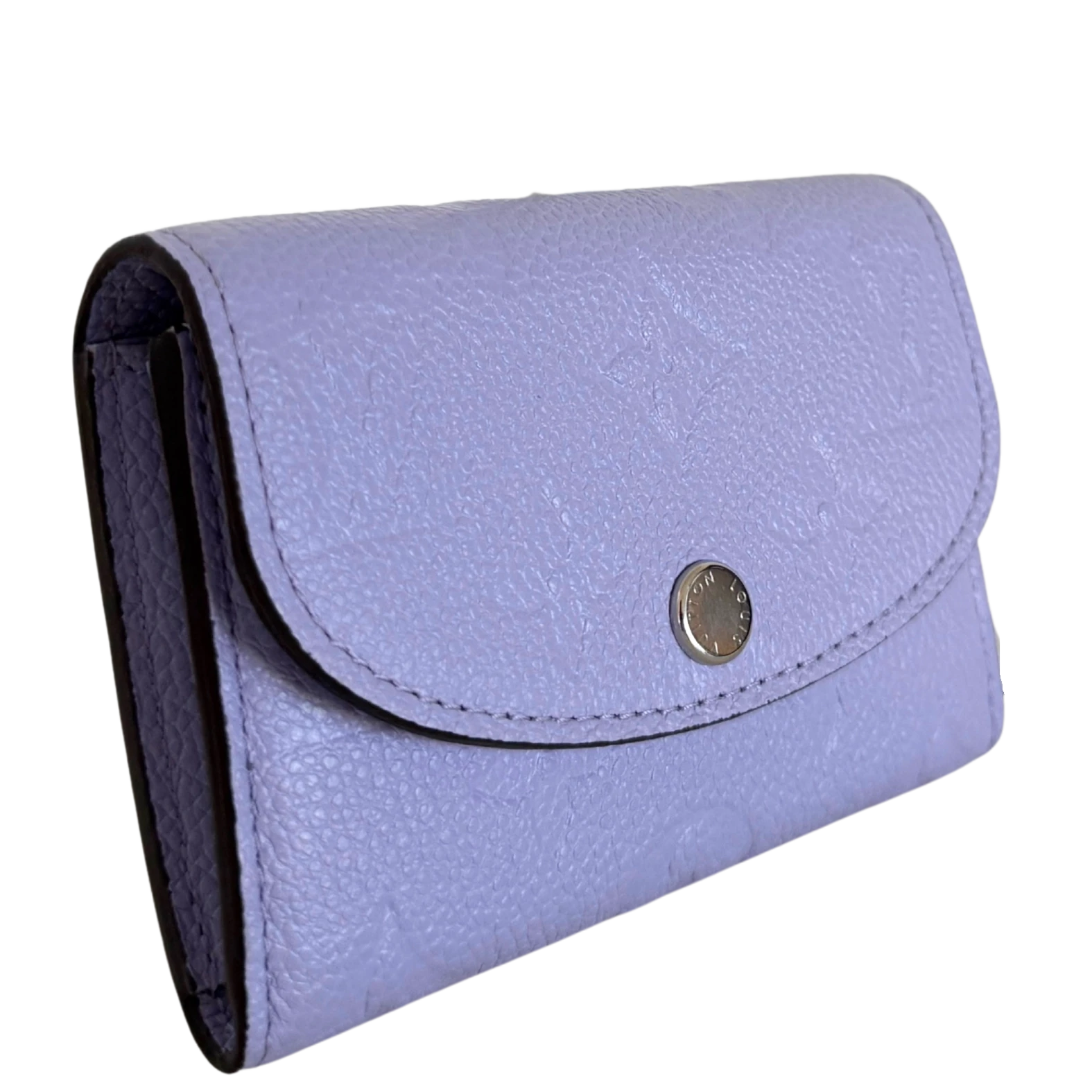 Louis Vuitton Rosalie Coin Geldbörse Monogram Empreinte M82394 Flieder / sehr gut Louis Vuitton