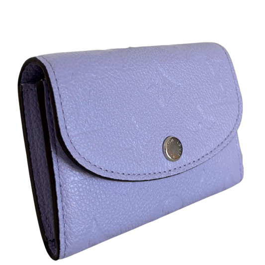 Louis Vuitton Rosalie Coin Geldbörse Monogram Empreinte M82394 Flieder / sehr gut Louis Vuitton