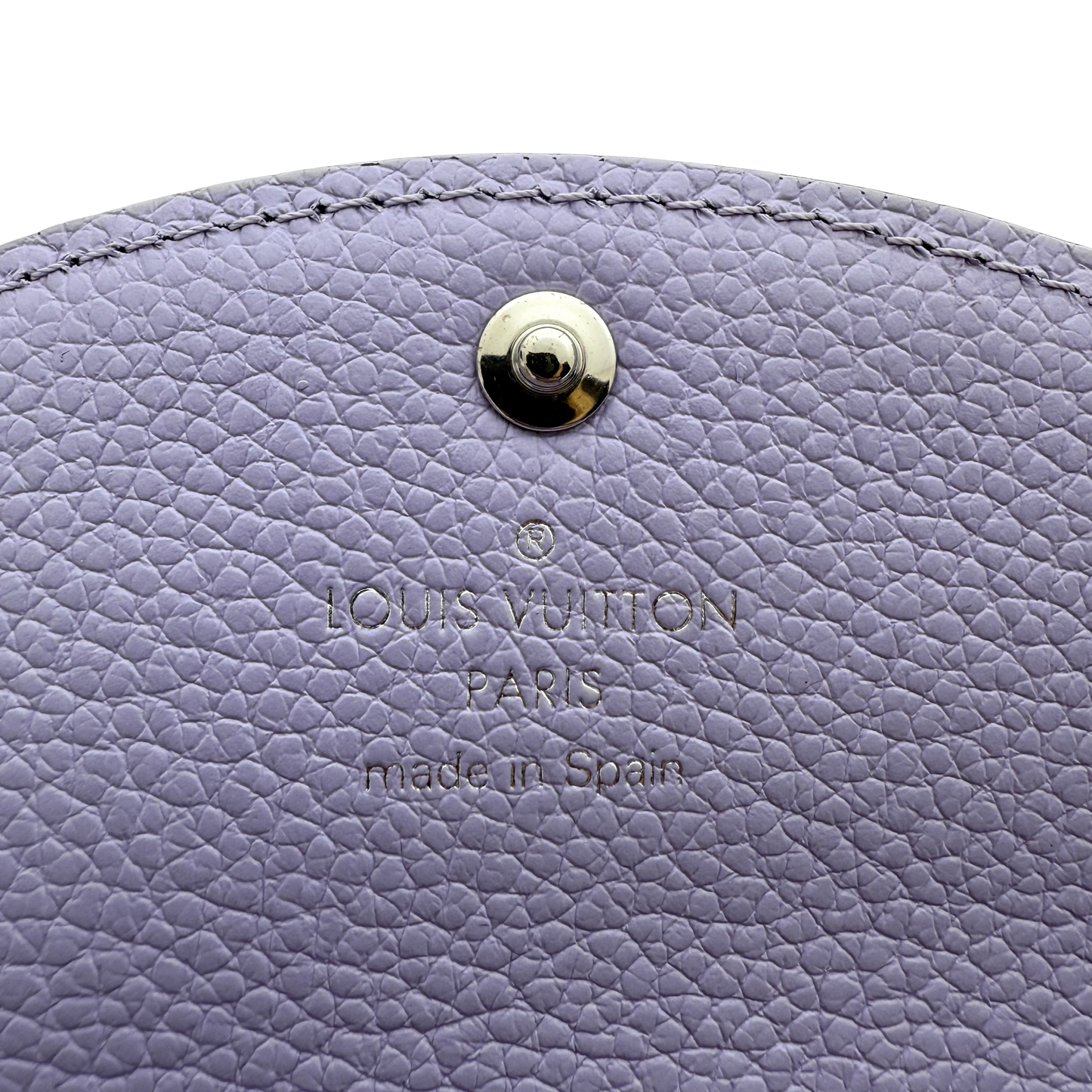 Louis Vuitton Rosalie Coin Geldbörse Monogram Empreinte M82394 Flieder / sehr gut Louis Vuitton