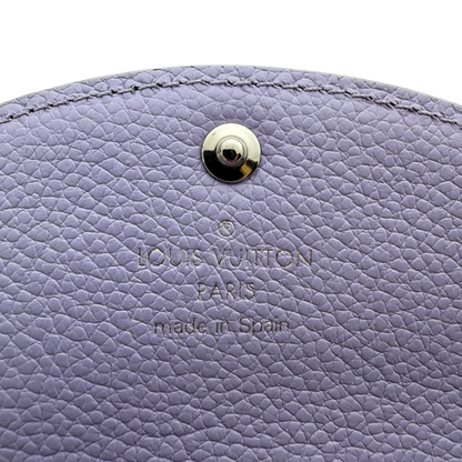 Louis Vuitton Rosalie Coin Geldbörse Monogram Empreinte M82394 Flieder / sehr gut Louis Vuitton