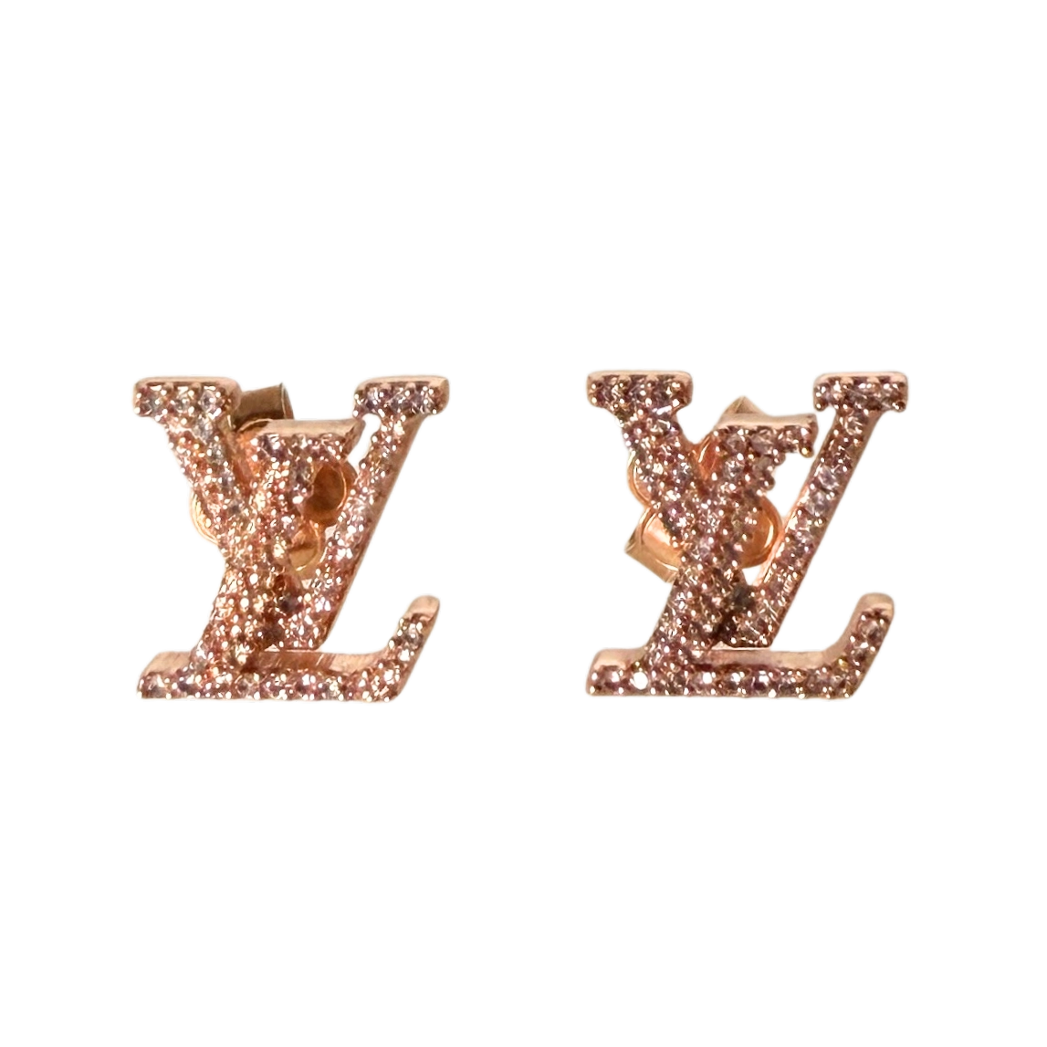 Louis Vuitton LV Iconic Blush Ohrringe Roségold Fullset / neuwertig