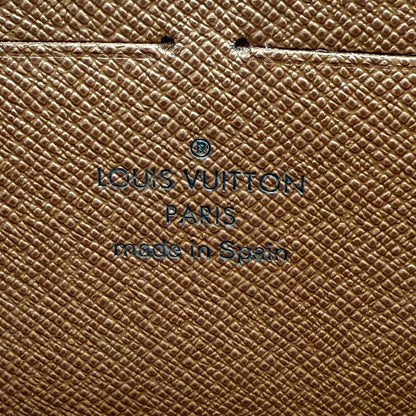 Louis Vuitton Zippy Geldbörse Roses Monogram Canvas Braun / neuwertig Louis Vuitton