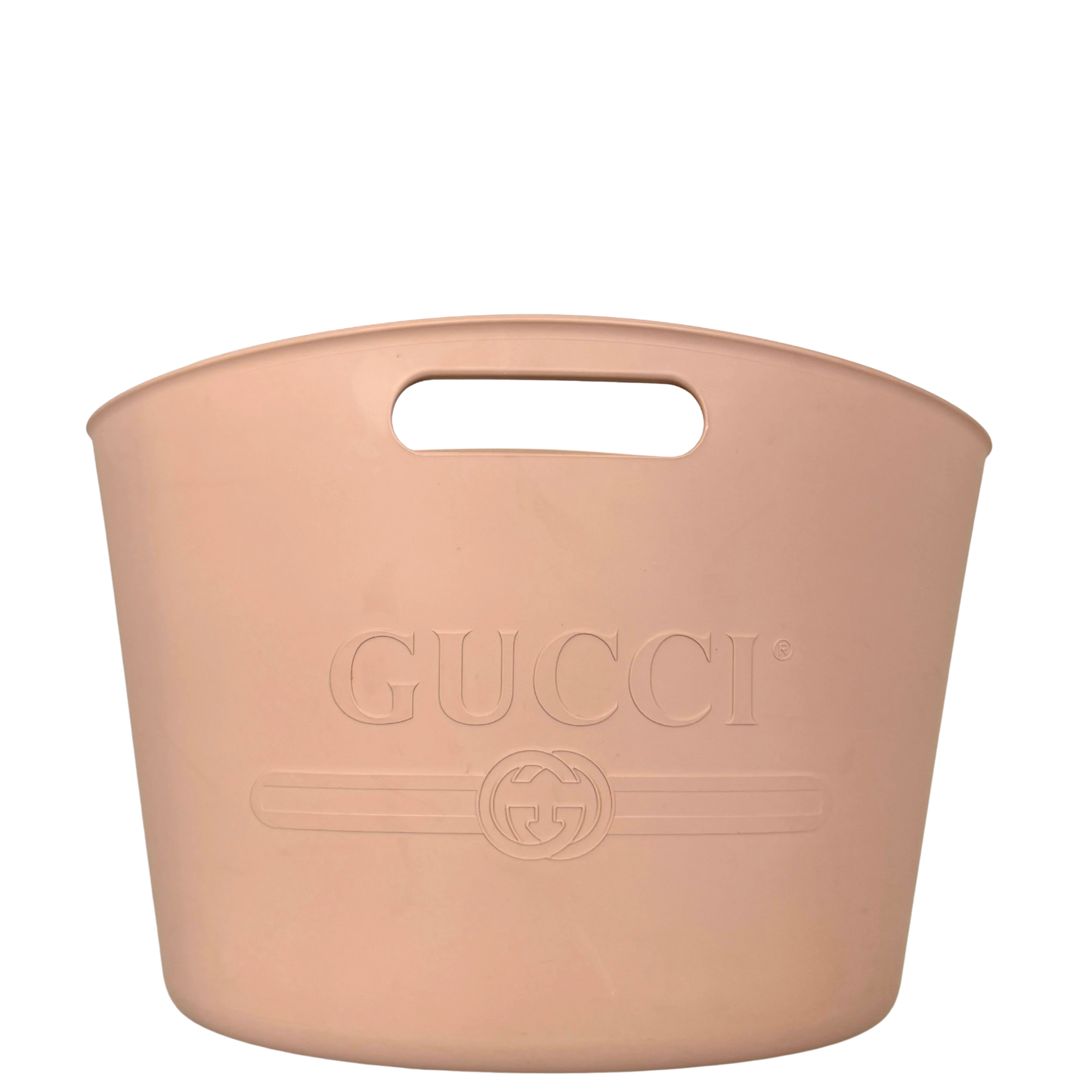 Gucci Rubber Tote Bag Rosa / sehr gut Gucci