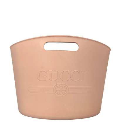 Gucci Rubber Tote Bag Rosa / sehr gut Gucci